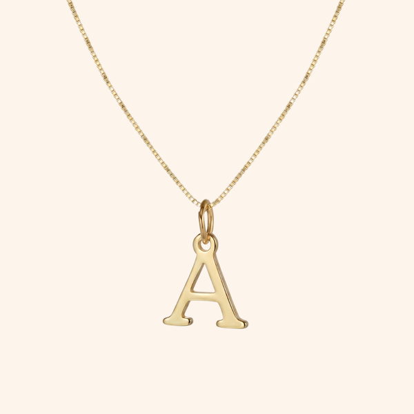 Initial Letter Necklace