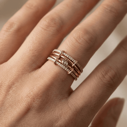 Noor Stack Ring