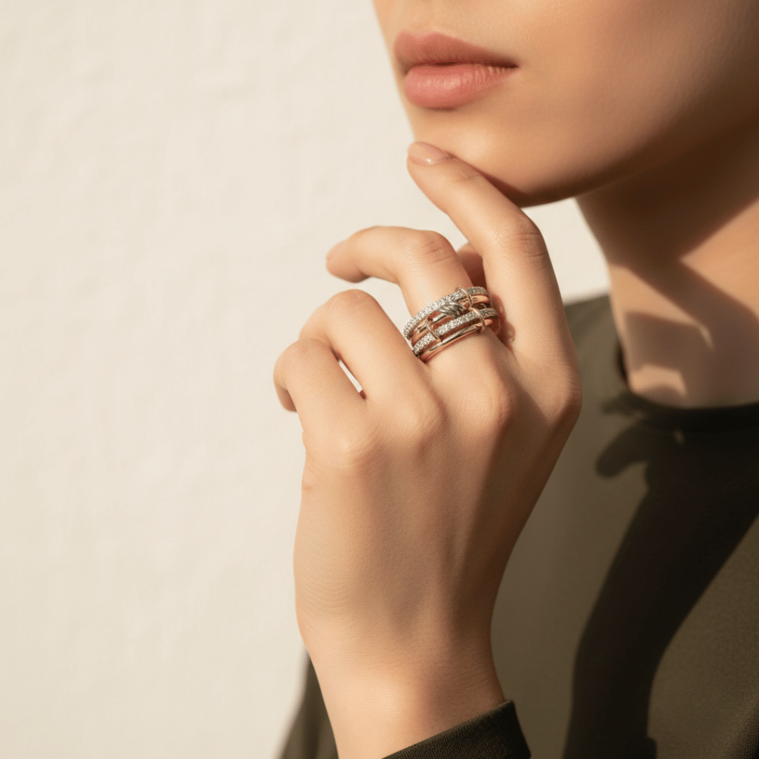Noor Stack Ring