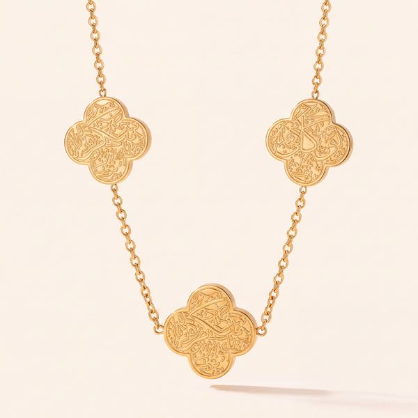 Rawdat Al-Qalb Trio Necklace